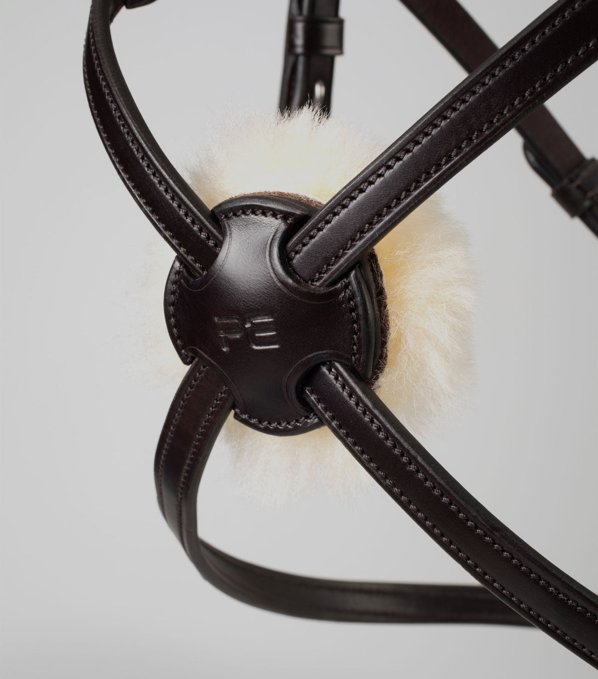 Premier Equine Glorioso Figure 8 Bridle Brown